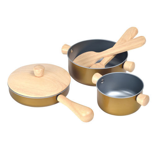 Drewniane przybory kuchenne, Plan Toys