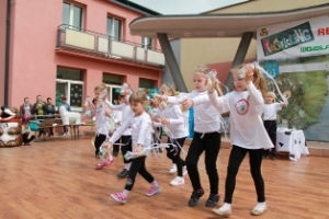 Relacja zdjęciowa z występu dzieci z Gminnego Przedszkola w Czechach podczas VI Festynu Recyklingowego w Wojsławicach